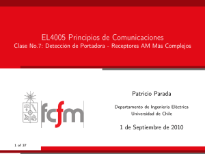 EL4005 Principios de Comunicaciones