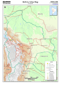 Bolivia Atlas Map