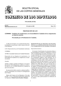 boletín oficial de las cortes generales