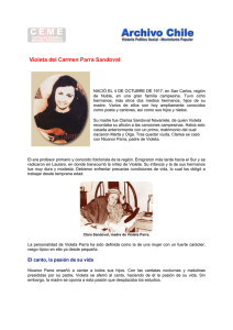 Violeta del Carmen Parra Sandoval