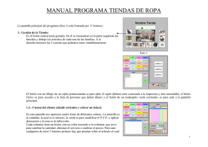 MANUAL PROGRAMA TIENDAS DE ROPA