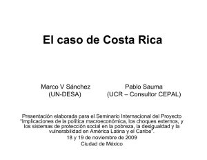 El caso de Costa Rica