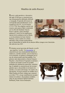 Muebles de estilo Rococó