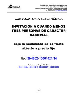 CONVOCATORIA ELECTRÓNICA INVITACIÓN A CUANDO MENOS