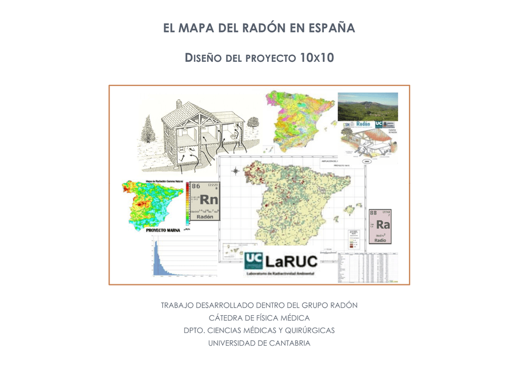 El Mapa Del Radón En España 1171