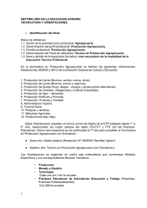 SEPTIMO AÑO EN LA EDUCACION AGRARIA