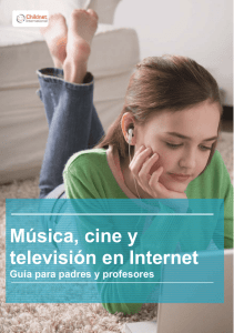 Música, cine y televisión en Internet. Guía para padres y profesores