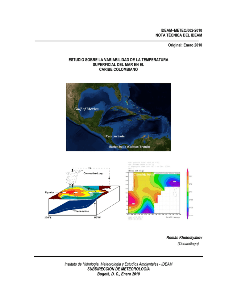 Estudio Sobre La Variabilidad De La Temperatura Superficial