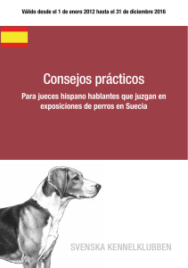 Consejos practicos - domaranvisningar på spanska