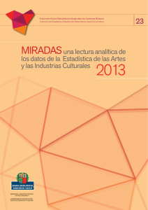 MIRADASuna lectura analítica de los datos de la Estadística de las