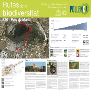 R10 Puig de Maria - Ajuntament de Pollen&ccedil;a