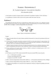 Examen - Electrotécnica 2