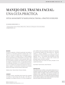 manejo del trauma facial: una guía práctica