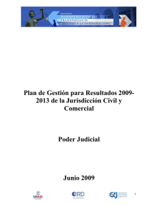 Plan jurisdiccion civil - Centro de Estudios Judiciales