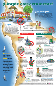 ¡Limpie correctamente! - San Mateo Countywide Water Pollution