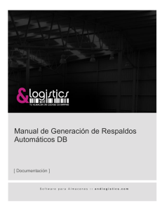 Manual de Generación de Respaldos Automáticos DB