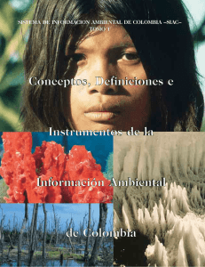 Conceptos, Definiciones e Instrumentos de la Información Ambiental