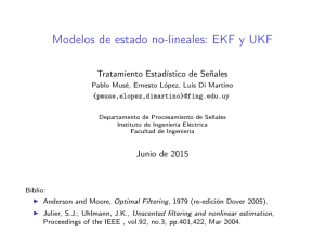 EKF y UKF - Facultad de Ingeniería