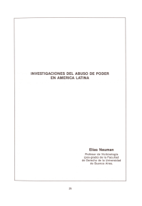 Investigaciones del abuso de poder en América Latina (Elías