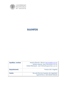 sulfatos - RiuNet repositorio UPV