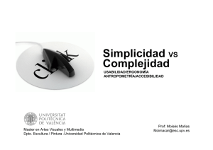 Simplicidad VS Complejidad