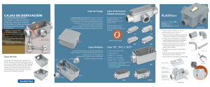 CAJAS DE DERIVACIÓN