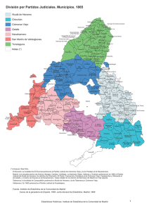 Mapa Partidos judiciales