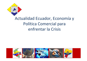 (Microsoft PowerPoint - Actualidad Ecuador, Econom\355a y Pol