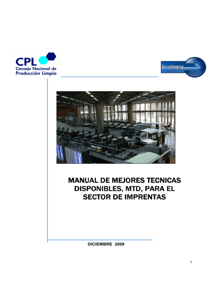 Manual De Mejores Técnicas Disponibles