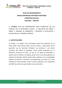 municipio de canalete plan de mejoramiento de la extrategia junto