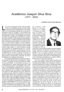 Académico Joaquín Silva Silva