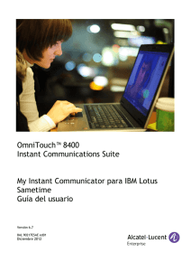 Alcatel-Lucent My Instant Communicator empowers mobile users