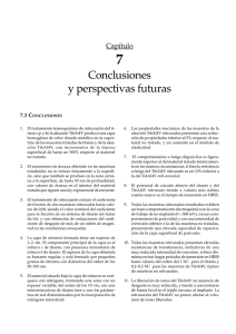 Conclusiones y perspectivas futuras