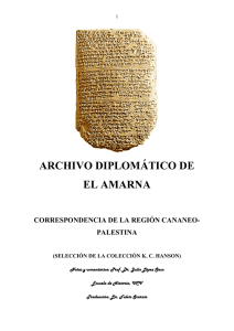 Cartas de Amarna - InvestigacionesHistoricaseuroAsiaticas