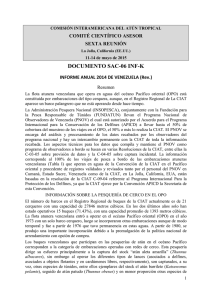 SAC-06 INF-K Venezuela: Informe nacional 2014