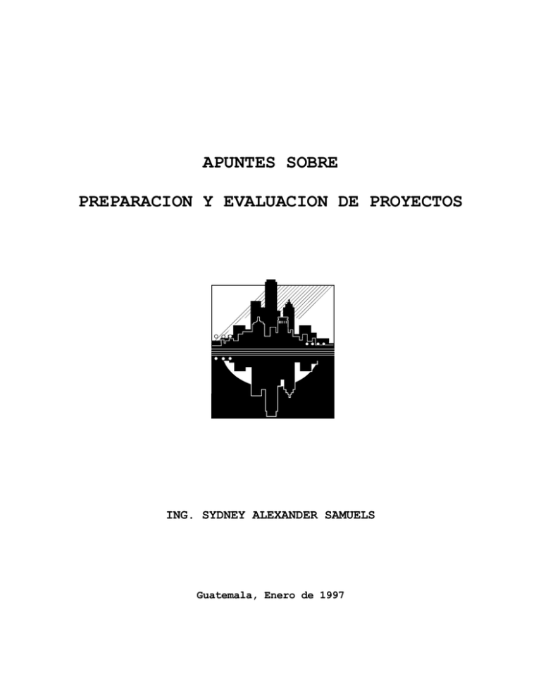 Apuntes Sobre Preparacion Y Evaluacion De Proyectos 3090