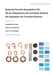 External Current Acquisition Kit Kit de Adquisición de Corriente