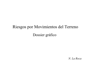 Riesgos por Movimientos del Terreno