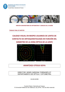 calidad visual en miopes usuarios de lentes de contacto de