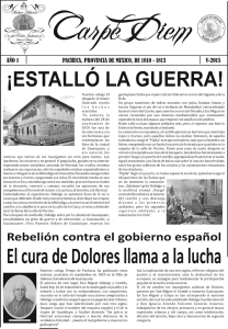 ¡ESTALLÓ LA GUERRA! - Poder Judicial del Estado de Hidalgo