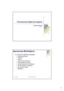 Operaciones Morfológicas