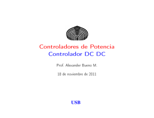 Controladores de Potencia Controlador DC DC