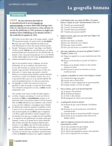 Page 1 LAS FAMILIAS Y LAS COMUNIDADES I , 20 l l l l l 30 35 40