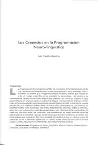 Las creencias en la programación neuro-lingüística