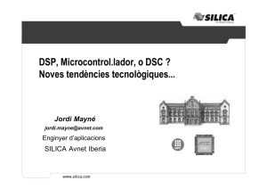 DSP, Microcontrol.lador, o DSC ? Noves tendències