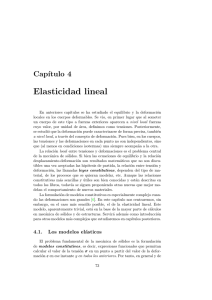 Elasticidad lineal - Grupo de Simulación y Modelado
