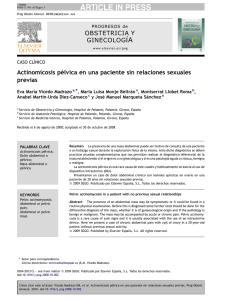 Actinomicosis pÃ©lvica en una paciente sin relaciones sexuales