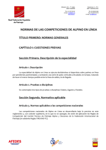 Prop. 3 Normas ccompeticiones - Federación Española de Patinaje
