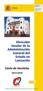 Delegación del Gobierno en Canarias y Dirección Insular de la