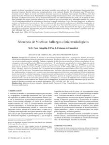 Secuencia de Moebius: hallazgos clinicorradiológicos